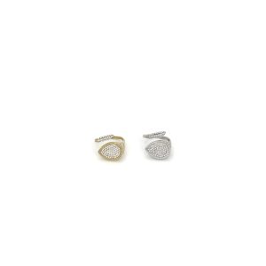 Anello Goccia Strass